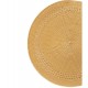 Lugar Americano 38cm Dourado Escuro Poliéster  